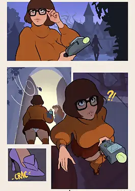 Velma and Daphne's spooky night Scooby-Doo by Hornyx (Chapter 01)