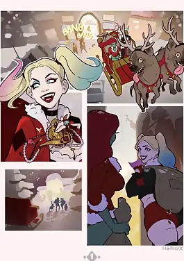 Harley & Ivy's Christmas Kiss Batman by Hornyx (Chapter 01)