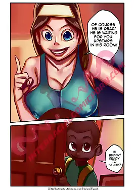 Friend's Mom by InterracialComicPorn (Chapter 01)