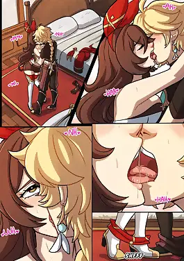 The Traveler's Guide to Teyvat's Heart - Amber Gen by Kinkymation (Chapter 01)