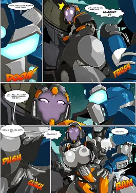 Black Betty vs FrostBites Transformers by MAD-Project (Chapter 01)