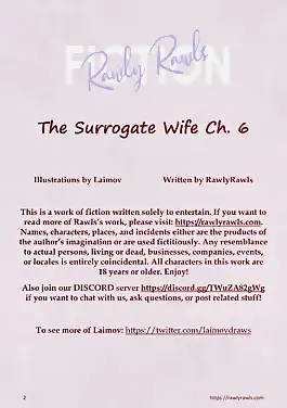 The Surrogate Wife by RawlyRawls (Chapter 006)