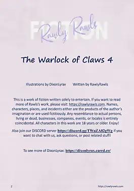 The Warlock Of Claws by DixonLyrax , RawlyRawls (Chapter 04)