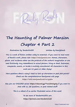 The Haunting Of Palmer Mansion by TenderMindd , RawlyRawls (Chapter 04)