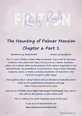 The Haunting Of Palmer Mansion by TenderMindd , RawlyRawls (Chapter 06)