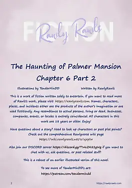 The Haunting Of Palmer Mansion by TenderMindd , RawlyRawls (Chapter 06)