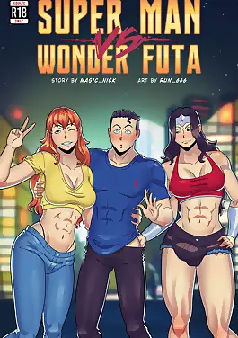 Super Man VS Wonder Futa Justice League by Run 666 (Chapter 01)