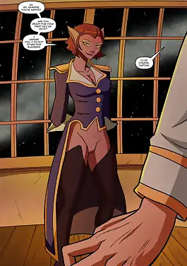 Captain Amelia's Mate Treasure Planet by Swain Art (Chapter 01)