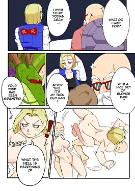 Android 18 & Master Roshi accidentally get their b by TSFSingularity (Chapter 01)