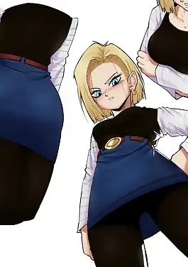 Android 18 Mini Comic Dragon Ball Z by TSFSingularity (Chapter 01)