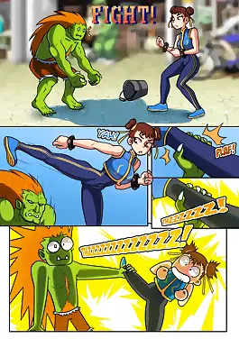A Shocking Conclusion! Street Fighter by TSFSingularity (Chapter 01)