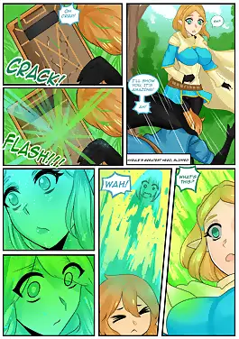 Legend of Ze-Link! The Legend of Zelda: Tears of t by TSFSingularity , BurningMoonWorks (Chapter 01)