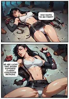 Tifa In Prison by Pirate Wind Cat (Chapter 001)