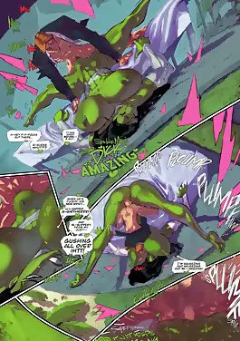 Spiderman X She-Hulk Honeymoon Marvel by Fred Perry (Chapter 001)